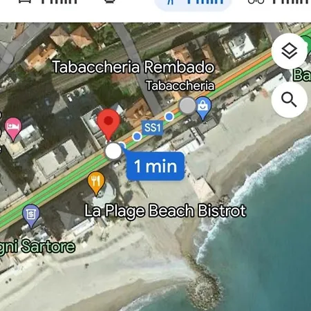Fronte Mare Con Giardino *